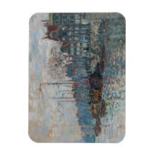 Magnet Flexible Claude Monet - Vue d'Amsterdam (Vertical)