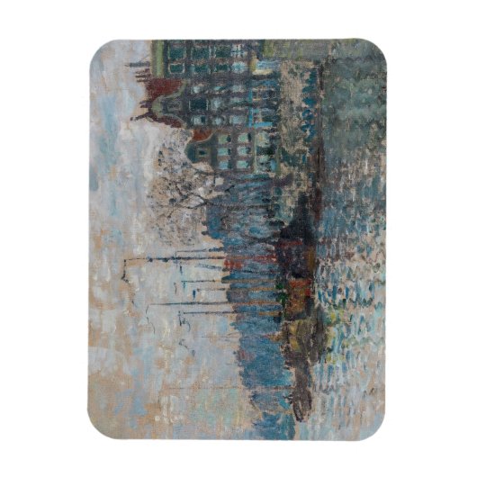Magnet Flexible Claude Monet - Vue d'Amsterdam (Vertical)