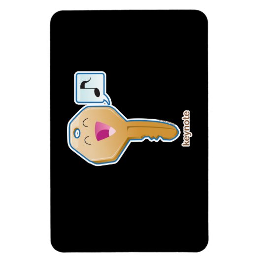 Magnet Flexible Clé (Vertical)