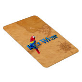 Magnet Flexible Clé Ouest Et Carte (Côté Droit)