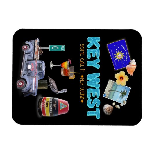 Magnet Flexible Clé West Collage (Horizontal)