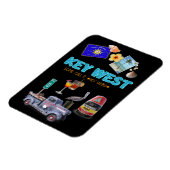 Magnet Flexible Clé West Collage (Côté Gauche)