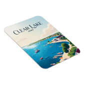 Magnet Flexible Clear Lake États-Unis (Côté Droit)