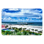 Magnet Flexible Clearwater Beach, Floride, destination vacances (Horizontal)
