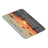 Magnet Flexible Clearwater Beach, Floride sunset aimant (Côté Droit)