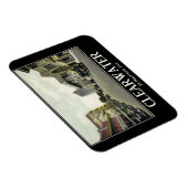 Magnet Flexible Clearwater FL, Floride, Style Vintage (Côté Droit)