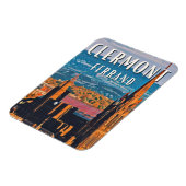 Magnet Flexible Clermont-Ferrand Photo Vintage (Côté Gauche)