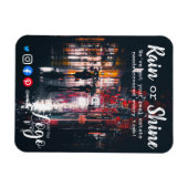 Magnet Flexible Clientèle pluie référencement immobilier marketing (Horizontal)