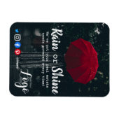 Magnet Flexible Clientèle pluie référencement immobilier marketing (Horizontal)