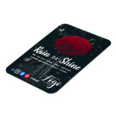 Magnet Flexible Clientèle pluie référencement immobilier marketing (Côté Gauche)