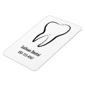 Magnet Flexible Clinique dentaire dentaire Dentistry Business (Côté Gauche)