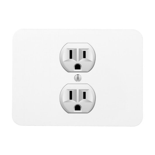 Magnet Flexible Cliquer sur le bouchon électrique pour Customiser  (Horizontal)