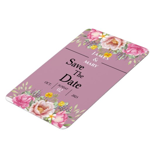 MAGNET FLEXIBLE CLOCHES DE MARIAGE  (Côté Gauche)