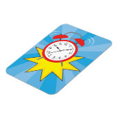 Magnet Flexible Clock Alarming (Côté Gauche)