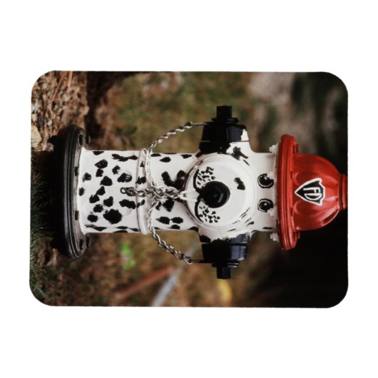 Magnet Flexible Close-up of Fire Hydrant (Horizontal)