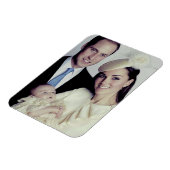 Magnet Flexible Closeup de baptême de Prince George oct 2013 (Côté Gauche)