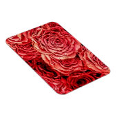 Magnet Flexible Closeup de Red Roses (Côté Droit)