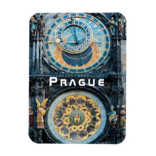 Magnet Flexible Closeup on Prague Astronomical Horloge - Tchèque R