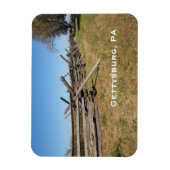 Magnet Flexible clôture en bois à Gettysburg PA (Vertical)