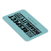 Magnet Flexible Cloud de mot AWN flexi-aimant (Côté Droit)