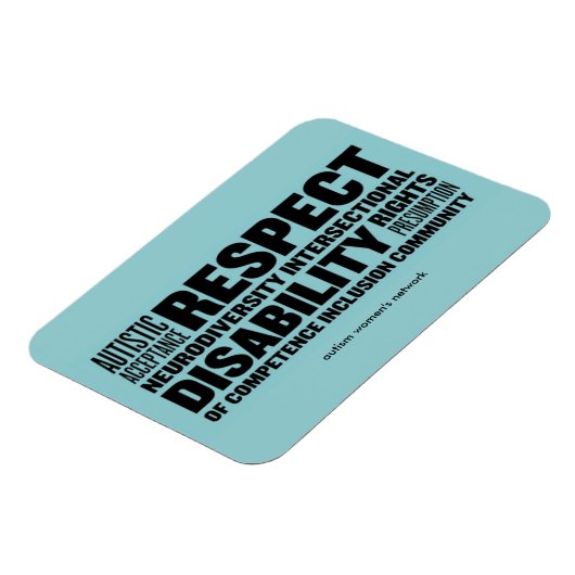 Magnet Flexible Cloud de mot AWN flexi-aimant (Côté Gauche)