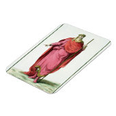 Magnet Flexible Clovis I (481-511) Roi des Francs Saliens de (Côté Gauche)