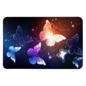 Magnet Flexible Clowing Night Butterflies (Horizontal)