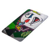 Magnet Flexible Clown blanc (Côté Gauche)