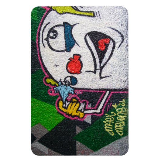 Magnet Flexible Clown blanc (Vertical)