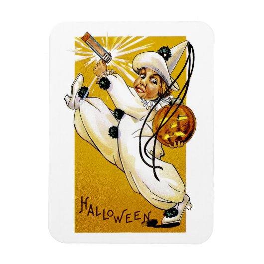 Magnet Flexible Clown vintage d'Halloween (Vertical)