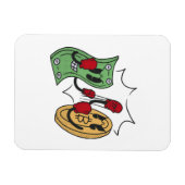 Magnet Flexible Club de combat Crypto (Horizontal)