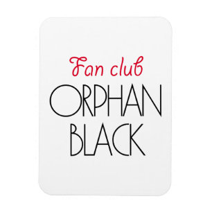 Magnet Flexible Club de fan noir Orphan