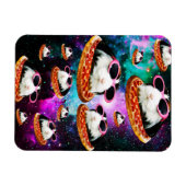 Magnet Flexible Cobaye de l'espace amusant (Horizontal)