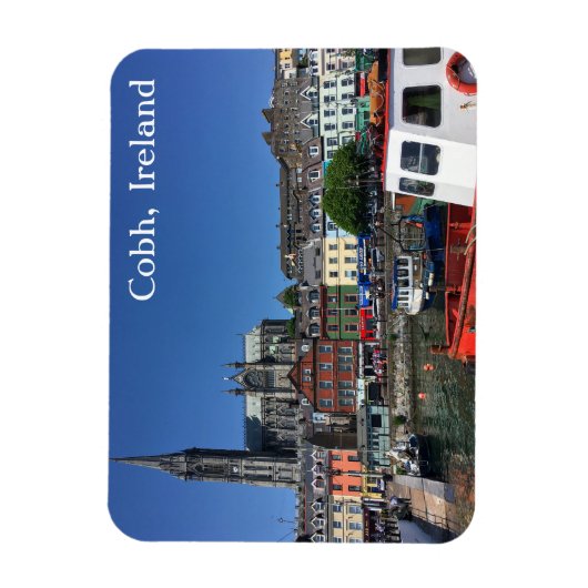 Magnet Flexible Cobh, Irlande Vue de l'aimant de la jetée (Vertical)