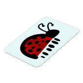 Magnet Flexible Coccinelle (Côté Gauche)