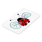 Magnet Flexible Coccinelle (Côté Gauche)