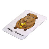 Magnet Flexible cochon d'Inde et escargot (Côté Gauche)