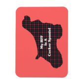 Magnet Flexible Cocker Spaniel BFF (Vertical)