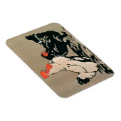 Magnet Flexible Cockerel et Hen (litho couleur) (Côté Droit)