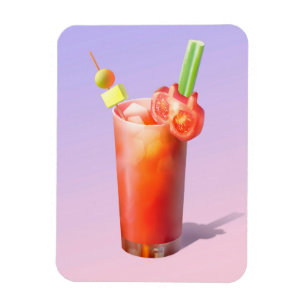 Magnet Flexible Cocktail Creative Bloody Mary