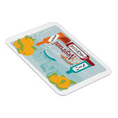 Magnet Flexible Cocktail Negroni Citrus (Côté Droit)