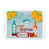 Magnet Flexible Cocktail Negroni Citrus (Horizontal)