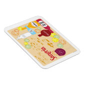 Magnet Flexible Cocktail Sangria Red Wine (Côté Droit)