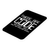 Magnet Flexible Code Écriture Programmer sans bogues (Côté Gauche)