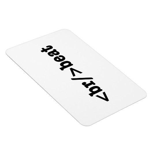 Magnet Flexible code HTML breakbeat (Côté Droit)