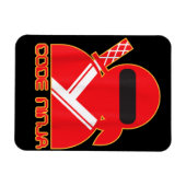 Magnet Flexible Code Ninja Computer Coding Engineer Funny Lovers (Horizontal)