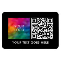 Code QR Code à barres Logo d'entreprise Modèle de 