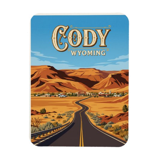 Magnet Flexible Cody USA (Vertical)