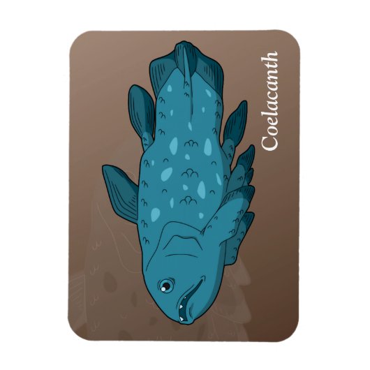 Magnet Flexible Coelacanth (Vertical)