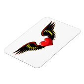 Magnet Flexible Coeur ailé (Côté Gauche)